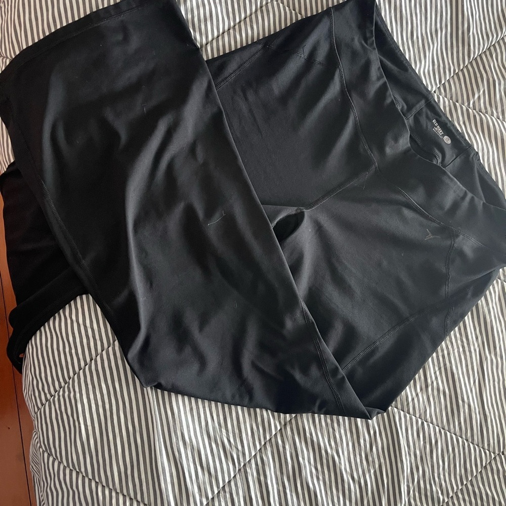 Old Navy Active Plus Size Black Leggings